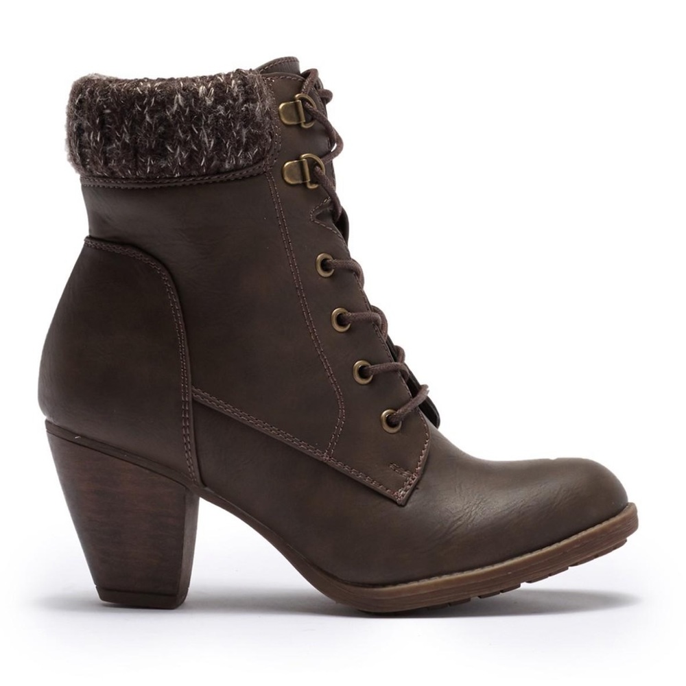 Sojourner Knit Lace Up Boot